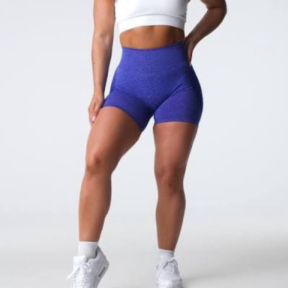 NVGTN Electric blue contour shorts, size XS